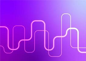 Art line graphic decorating cover dynamic layer purple background vector