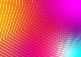 Abstract digital technology modern dynamic line wave cyber background vector