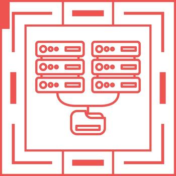 icono de vector de base de datos