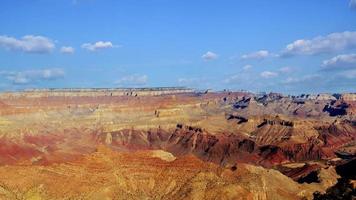 grandiose canyon nation parc temps laps sur une ensoleillé journée. Arizona, Etats-Unis. video