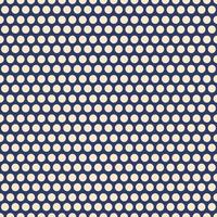 seamless pattern of soft cream polka dots on a blue background for fabric, paper, wallpapers, backgrounds vector