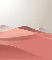 moody desert background illustration vector