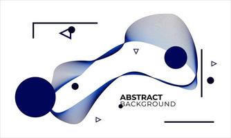 resumen antecedentes con dinámica lineal olas en azul. abstracto, línea, ola, vector, forma, fondo, sonido, música, diseño, movimienot, dinámica, elemento. vector