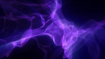 abstrait violet énergie magique vagues embrasé arrière-plan, 4k vidéo, 60 images par seconde video