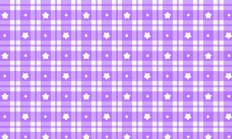 Purple Star Checkered Pattern Background photo