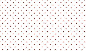 Red Heart Pattern Background photo