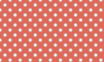 Red Flower Dot Checkered Pattern Background photo