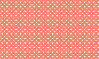 Orange Heart Pattern Background photo