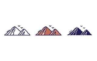 mountain vector icon