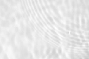 Abstract white transparent water shadow surface texture natural ripple background photo