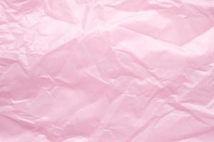 Pink plastic bag texture background photo