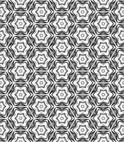 Black and white seamless abstract pattern. Background and backdrop. Grayscale ornamental design. vector