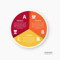 Infographic diagram Page template with four steps or parameters, the scheme of the process. EPS 10 vector