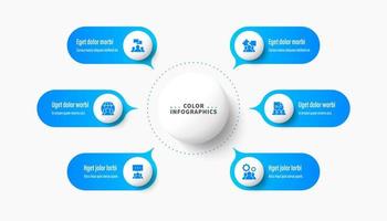 Infographic diagram Page template with four steps or parameters, the scheme of the process. EPS 10 vector