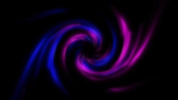 Speed of digital lights, neon glowing rays in motion into digital technologic tunnels. 3D animation, Pink red blue looping background. Speed of light. Seamless loop animation video