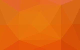 Light Orange vector blurry triangle texture.