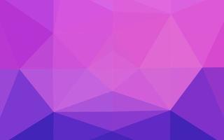 Light Pink, Blue vector shining triangular background.