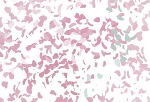 Light Pink vector template with memphis shapes.