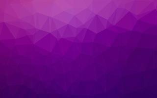 Light Purple vector polygonal pattern.