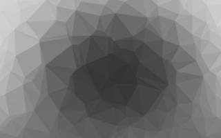 Light Silver, Gray vector triangle mosaic texture.