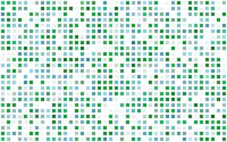 Light Blue, Green vector seamless template with crystals, rectangles.