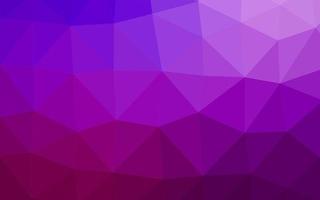 Light Purple vector blurry triangle pattern.