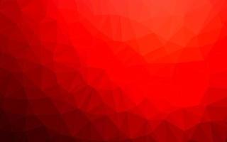 Light Red vector triangle mosaic cover.