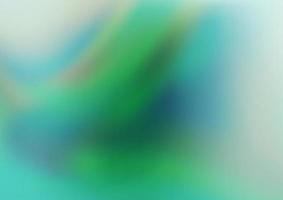 Plantilla abstracta de brillo borroso de vector azul claro, verde.