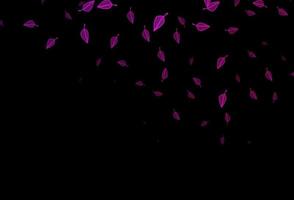 Dark Pink vector hand painted pattern.