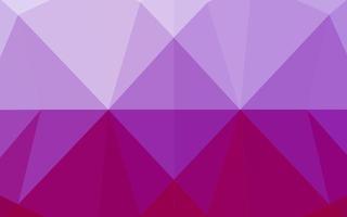 Light Purple vector hexagon mosaic template.