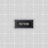 seamless geometric pattern with spiral, wavy, curved thin lines vector