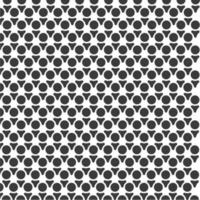 Geometric seamless pattern with abstract hand drawn shapes and circles vector