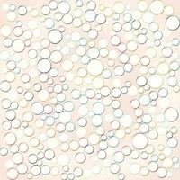 Memphis circle dot pattern background vector