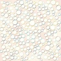 Memphis circle dot pattern background vector