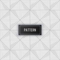 Abstract geometric square lines pattern seamless black line vector