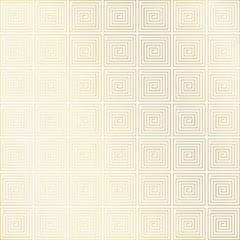 golden Seamless geometric pattern background with squire lines vector