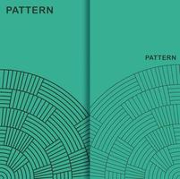 Linear abstract lines seamless patterns set vector