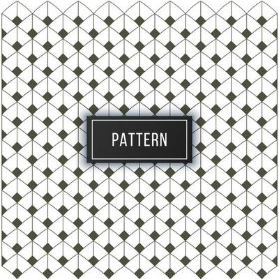 Seamless Islamic Geometric pattern with Square and Rectangular Shapes