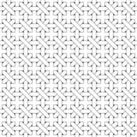 Interlocking geometric pattern background with square lines vector