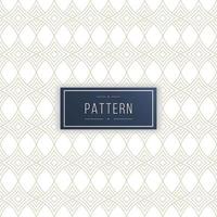 Abstract geometric seamless pattern with curved lines vector