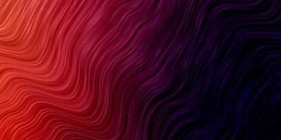 Dark Pink, Red vector layout with curves.