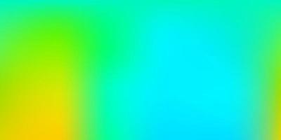 Light Blue, Yellow vector gradient blur layout.