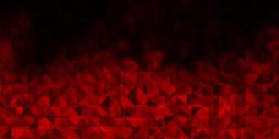 Dark Red vector pattern with polygonal style.