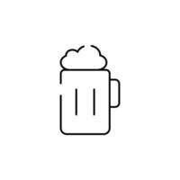 cerveza vector icono ilustración