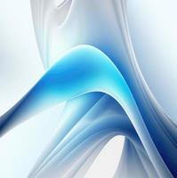 Dynamic abstract curve blue and white theme for corporate concept photo