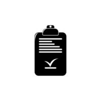 checklist vector icon illustration