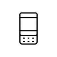 Phone, mobile, technology vector icon illustration