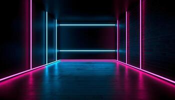 Room neon 2024 light background