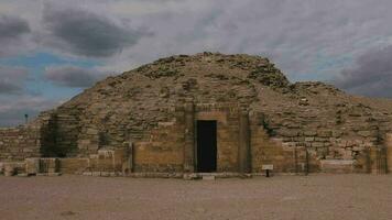 el arquitectura de antiguo saqqara en Egipto video
