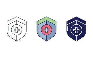 Shield vector icon